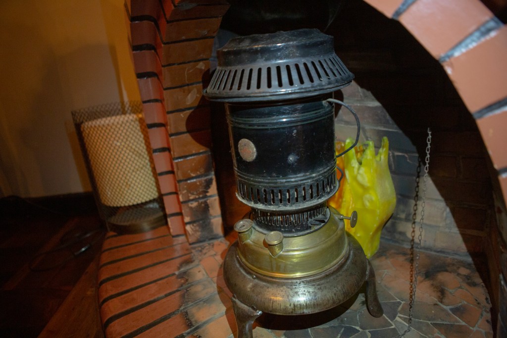 Aquecedor tem mais de 150 anos e pertence à família de Cassiana/Foto: Willian Chomexem